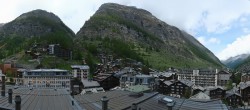 Archived image Webcam Panorama Hotel Zermatterhof 13:00