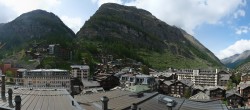 Archived image Webcam Panorama Hotel Zermatterhof 15:00