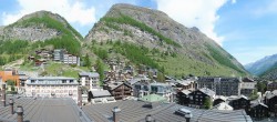 Archiv Foto Webcam Panorama Zermatterhof 09:00