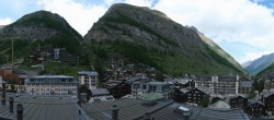 Archived image Webcam Panorama Hotel Zermatterhof 13:00