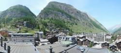Archiv Foto Webcam Panorama Zermatterhof 13:00