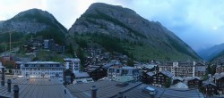 Archived image Webcam Panorama Hotel Zermatterhof 19:00