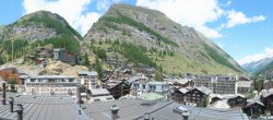 Archiv Foto Webcam Panorama Zermatterhof 11:00