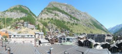 Archiv Foto Webcam Panorama Zermatterhof 09:00