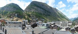 Archived image Webcam Panorama Hotel Zermatterhof 13:00