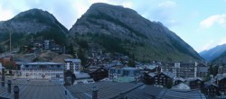 Archiv Foto Webcam Panorama Zermatterhof 19:00