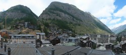 Archiv Foto Webcam Panorama Zermatterhof 13:00
