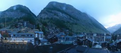 Archiv Foto Webcam Panorama Zermatterhof 19:00