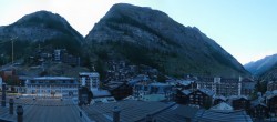 Archiv Foto Webcam Panorama Zermatterhof 19:00