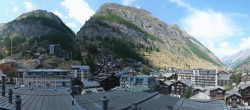 Archiv Foto Webcam Panorama Zermatterhof 13:00