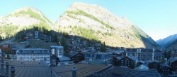 Archiv Foto Webcam Panorama Zermatterhof 08:00