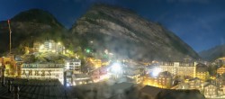 Archiv Foto Webcam Panorama Zermatterhof 23:00