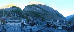 Archiv Foto Webcam Panorama Zermatterhof 07:00