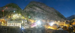 Archiv Foto Webcam Panorama Zermatterhof 01:00