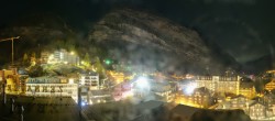 Archived image Webcam Panorama Hotel Zermatterhof 23:00