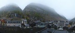 Archived image Webcam Panorama Hotel Zermatterhof 09:00