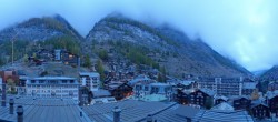 Archived image Webcam Panorama Hotel Zermatterhof 17:00
