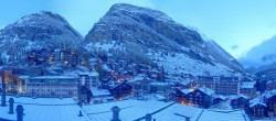 Archived image Webcam Panorama Hotel Zermatterhof 05:00