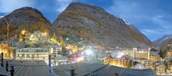 Archiv Foto Webcam Panorama Zermatterhof 23:00