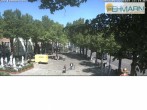 Archived image Webcam Fehmarn: View Market Place in Burg 11:00