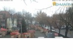 Archiv Foto Webcam Fehmarn: Marktplatz in Burg 07:00