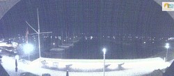 Archiv Foto Webcam Fehmarn: Yachthafen Burgtiefe 23:00