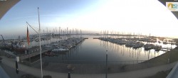 Archiv Foto Webcam Fehmarn: Yachthafen Burgtiefe 05:00