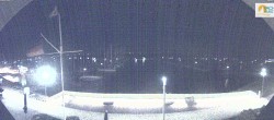 Archiv Foto Webcam Fehmarn: Yachthafen Burgtiefe 01:00