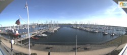 Archiv Foto Webcam Fehmarn: Yachthafen Burgtiefe 07:00