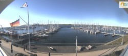 Archiv Foto Webcam Fehmarn: Yachthafen Burgtiefe 17:00