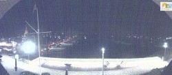 Archiv Foto Webcam Fehmarn: Yachthafen Burgtiefe 01:00