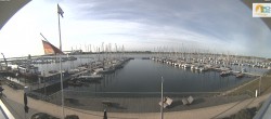 Archiv Foto Webcam Fehmarn: Yachthafen Burgtiefe 17:00