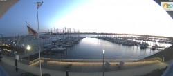 Archiv Foto Webcam Fehmarn: Yachthafen Burgtiefe 03:00