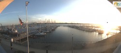 Archiv Foto Webcam Fehmarn: Yachthafen Burgtiefe 05:00