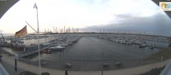 Archiv Foto Webcam Fehmarn: Yachthafen Burgtiefe 19:00