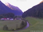 Archived image Webcam Kaunertal: View from Hotel Weisseespitze 02:00