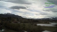 Archiv Foto Webcam Blick vom Geratser Hof auf die Niedersonthofener Seen 11:00