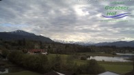 Archiv Foto Webcam Blick vom Geratser Hof auf die Niedersonthofener Seen 17:00