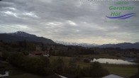 Archiv Foto Webcam Blick vom Geratser Hof auf die Niedersonthofener Seen 19:00