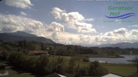 Archiv Foto Webcam Blick vom Geratser Hof auf die Niedersonthofener Seen 13:00