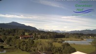 Archiv Foto Webcam Blick vom Geratser Hof auf die Niedersonthofener Seen 07:00