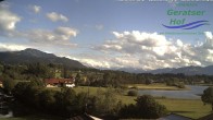 Archiv Foto Webcam Blick vom Geratser Hof auf die Niedersonthofener Seen 17:00