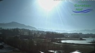 Archiv Foto Webcam Blick vom Geratser Hof auf die Niedersonthofener Seen 11:00