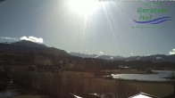 Archiv Foto Webcam Blick vom Geratser Hof auf die Niedersonthofener Seen 11:00