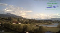 Archiv Foto Webcam Blick vom Geratser Hof auf die Niedersonthofener Seen 17:00