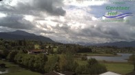 Archiv Foto Webcam Blick vom Geratser Hof auf die Niedersonthofener Seen 09:00