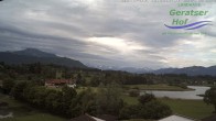Archiv Foto Webcam Blick vom Geratser Hof auf die Niedersonthofener Seen 08:00