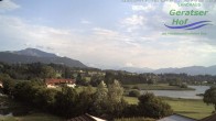 Archiv Foto Webcam Blick vom Geratser Hof auf die Niedersonthofener Seen 17:00