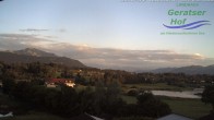 Archiv Foto Webcam Blick vom Geratser Hof auf die Niedersonthofener Seen 19:00