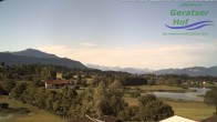 Archiv Foto Webcam Blick vom Geratser Hof auf die Niedersonthofener Seen 07:00